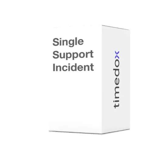 Timedox support single incident